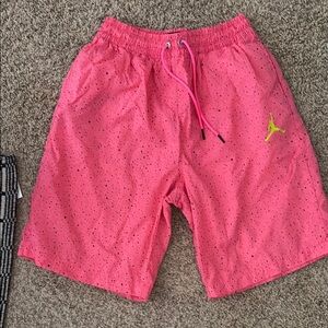 Pink Jordan Athletic Shorts